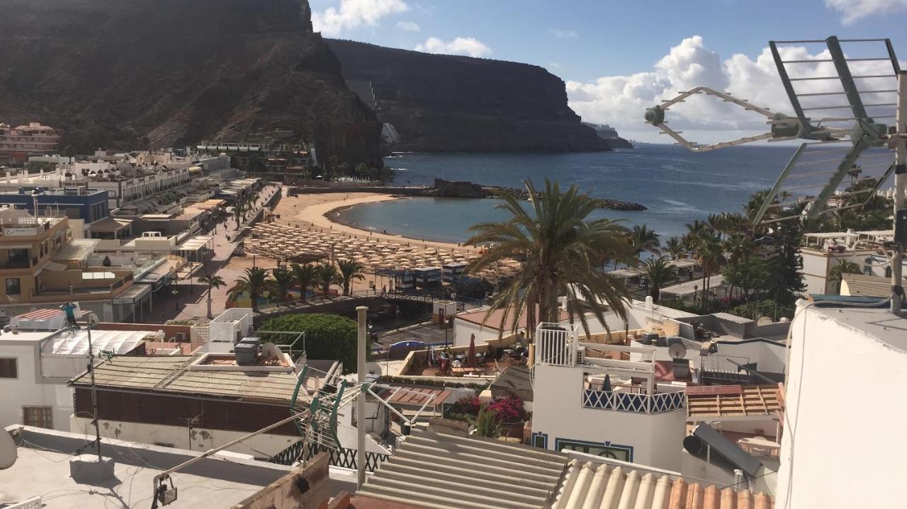 Pensión Playa Puerto De Mogan Exterior foto
