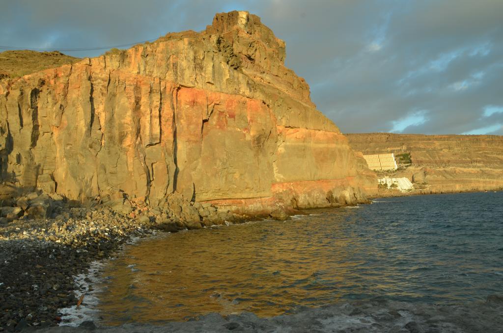 Pensión Playa Puerto De Mogan Exterior foto