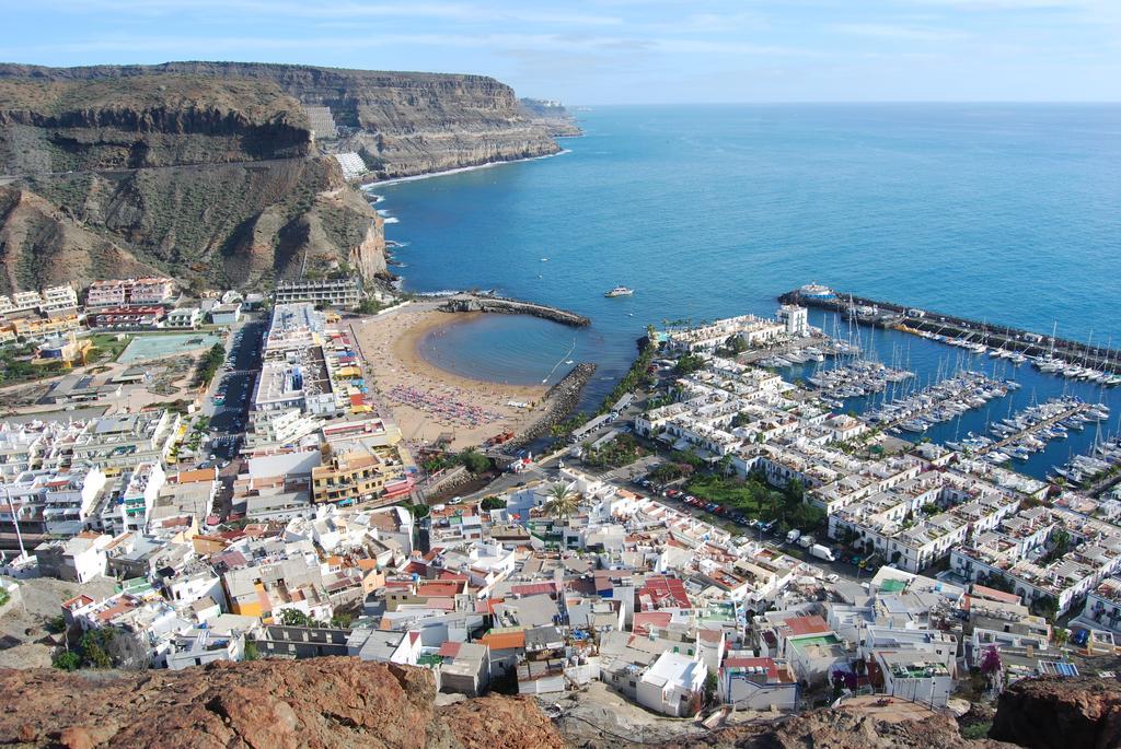 Pensión Playa Puerto De Mogan Exterior foto