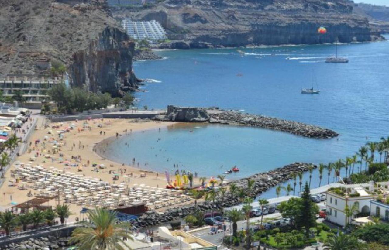 Pensión Playa Puerto De Mogan Exterior foto